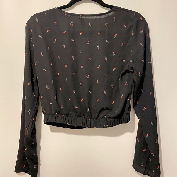 H&M Sheer Black Top - Picture 2 of 2